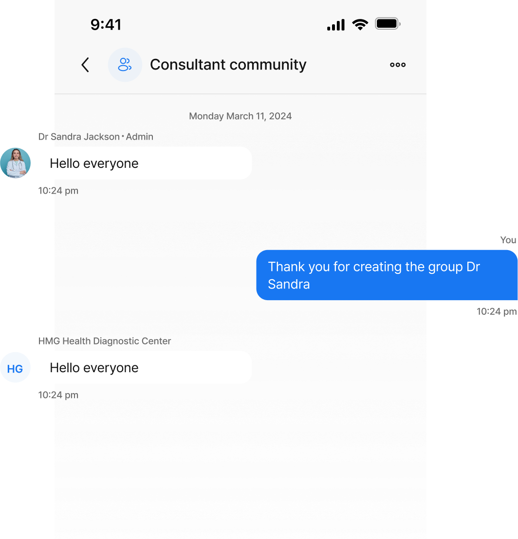 Medsift help you connect and network